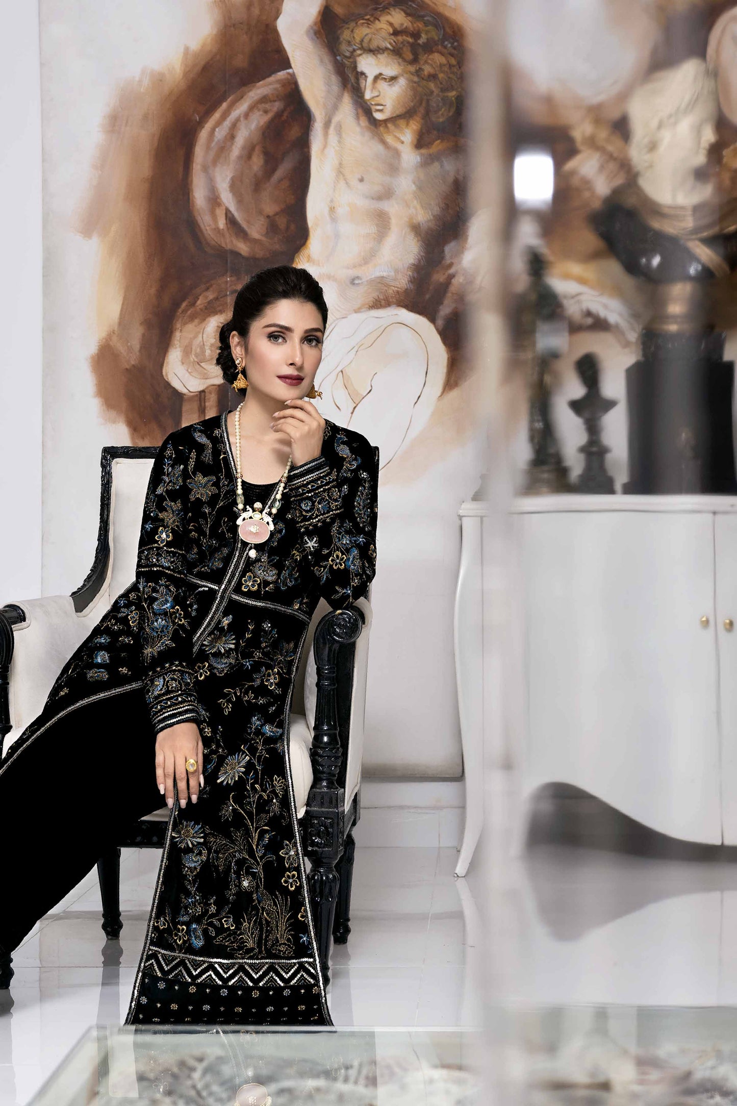 Nishat Linen - 2 Piece - Embroidered Suit - KFW23-21