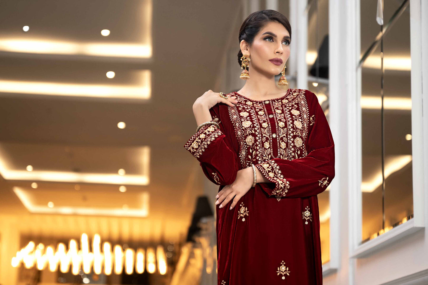 Nishat Linen - 2 Piece - Embroidered Suit - KFW23-22