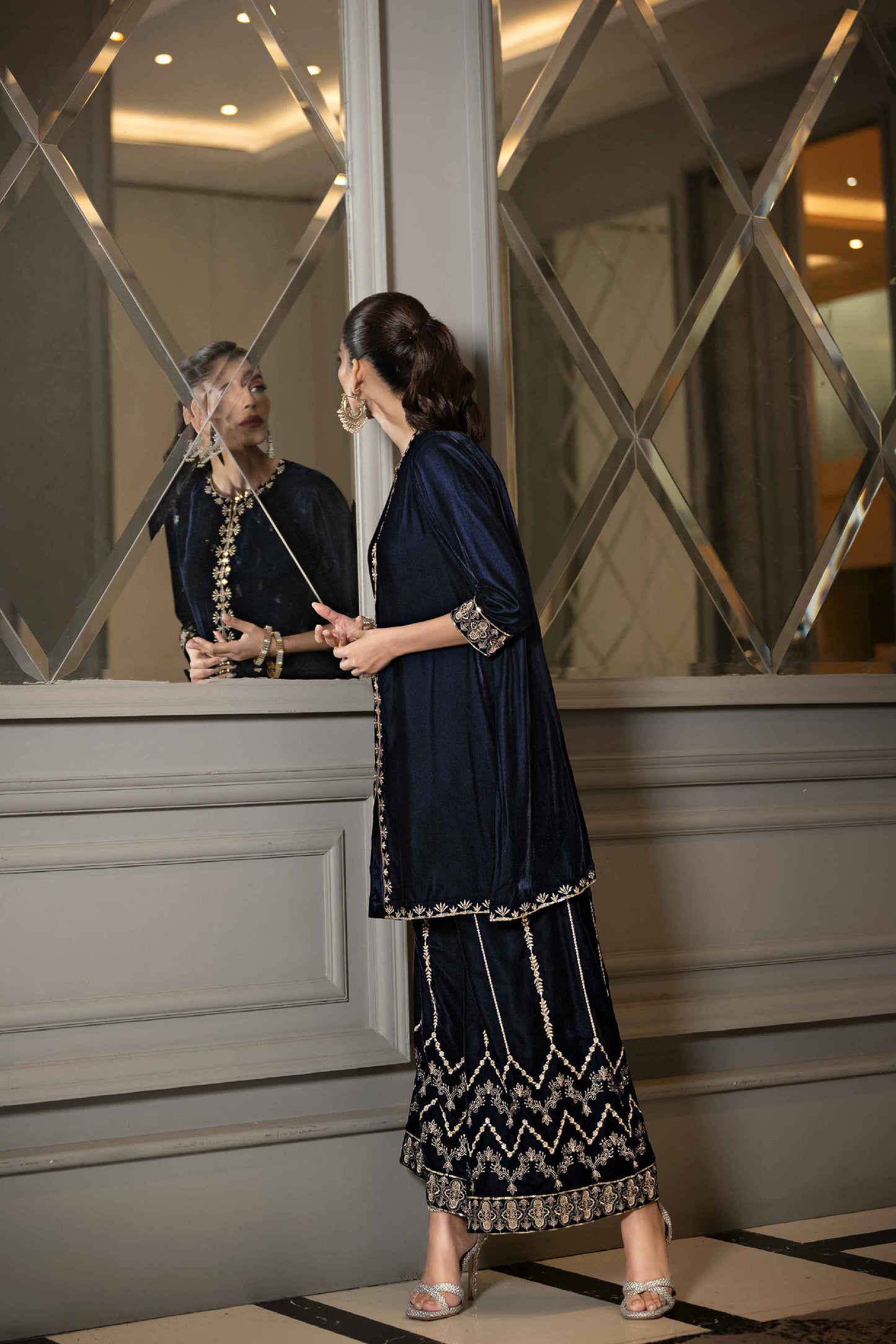 Nishat Linen - 2 Piece - Embroidered Suit - KFW23-23