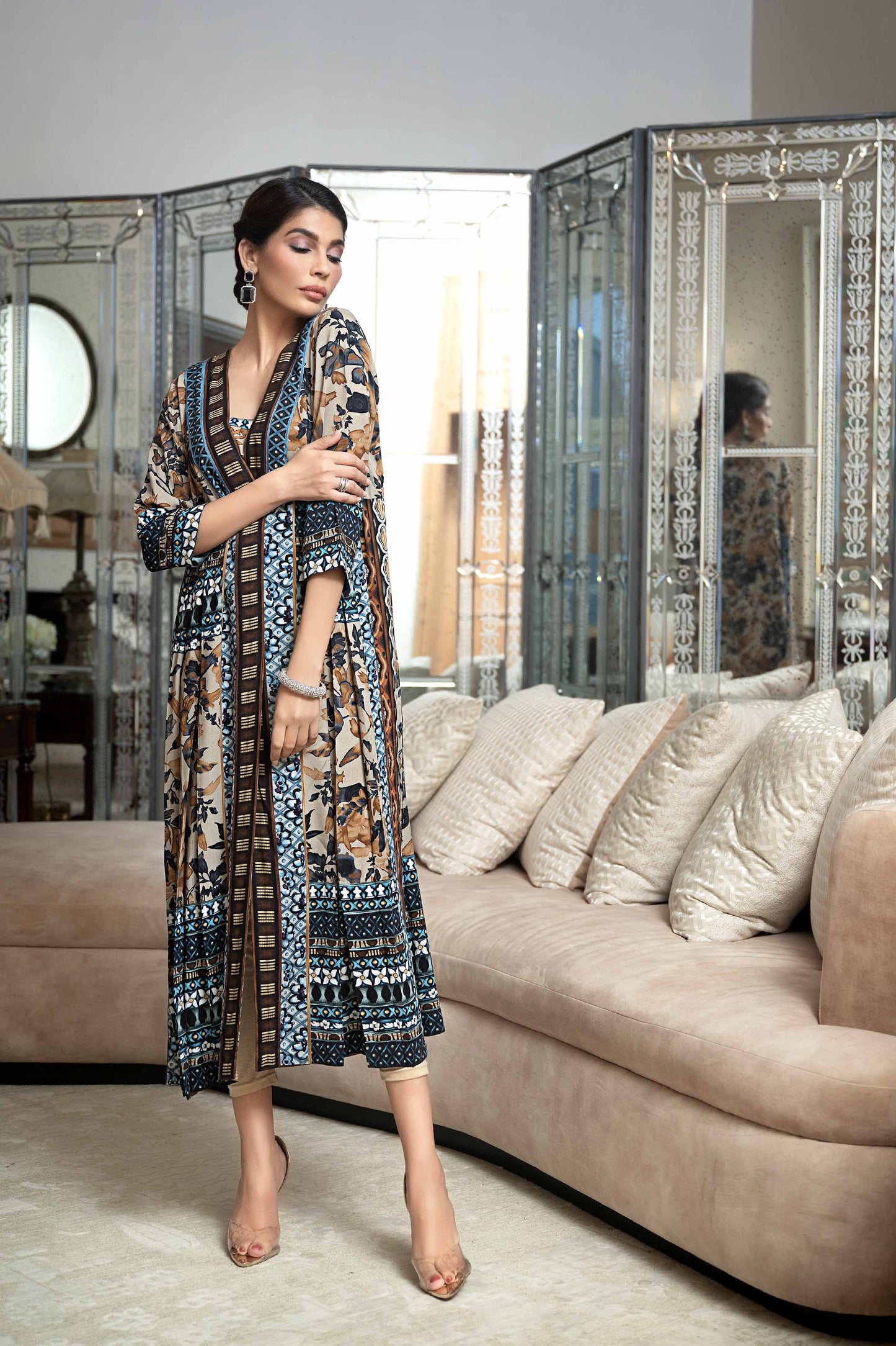 Nishat Linen - Printed Dress - KFW23-24