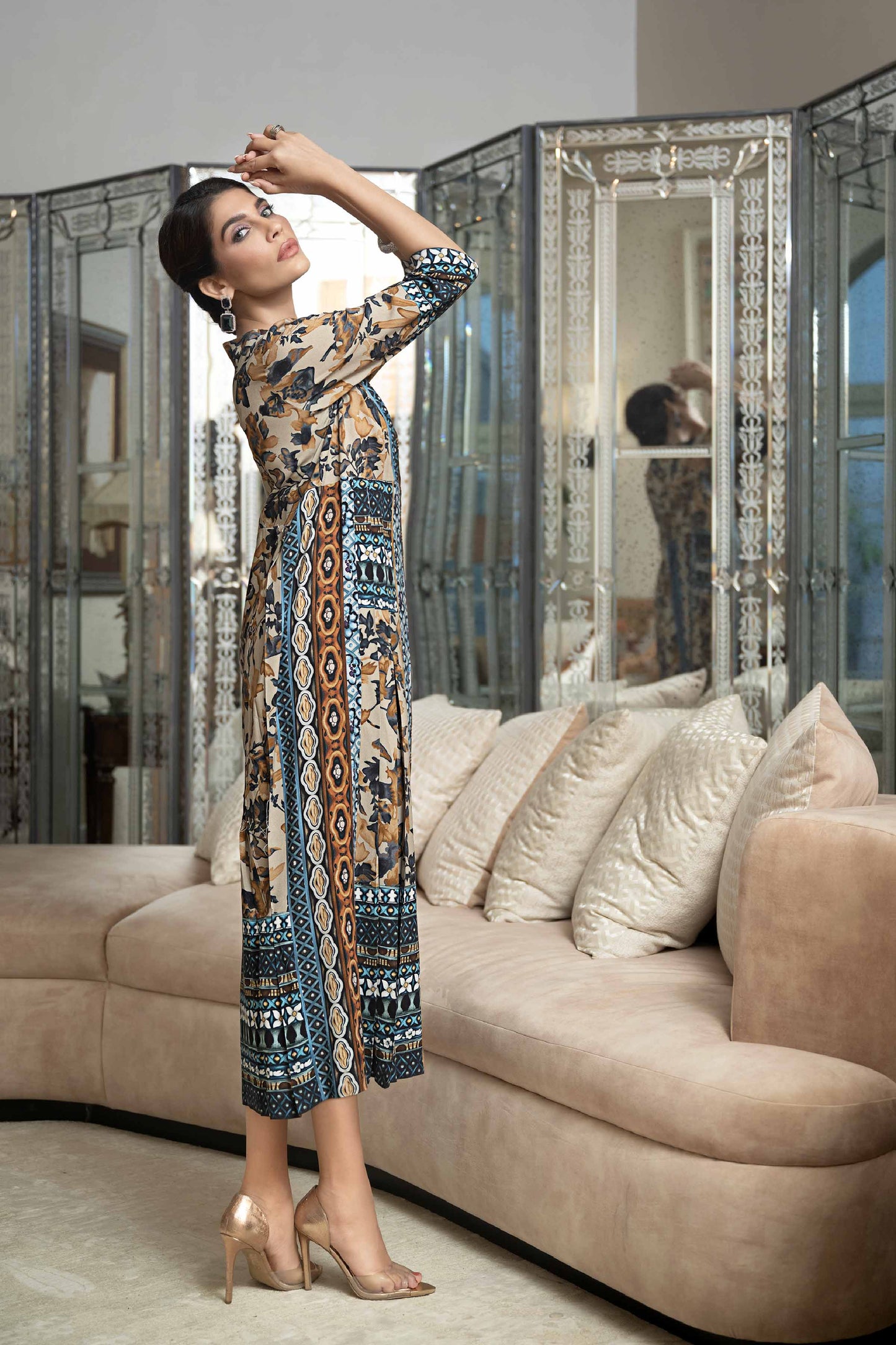 Nishat Linen - Printed Dress - KFW23-24