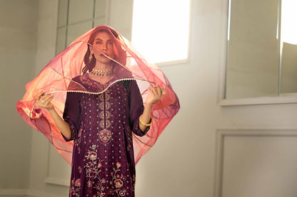 Nishat Linen - 3 Piece - Embroidered Suit - KFW23-25