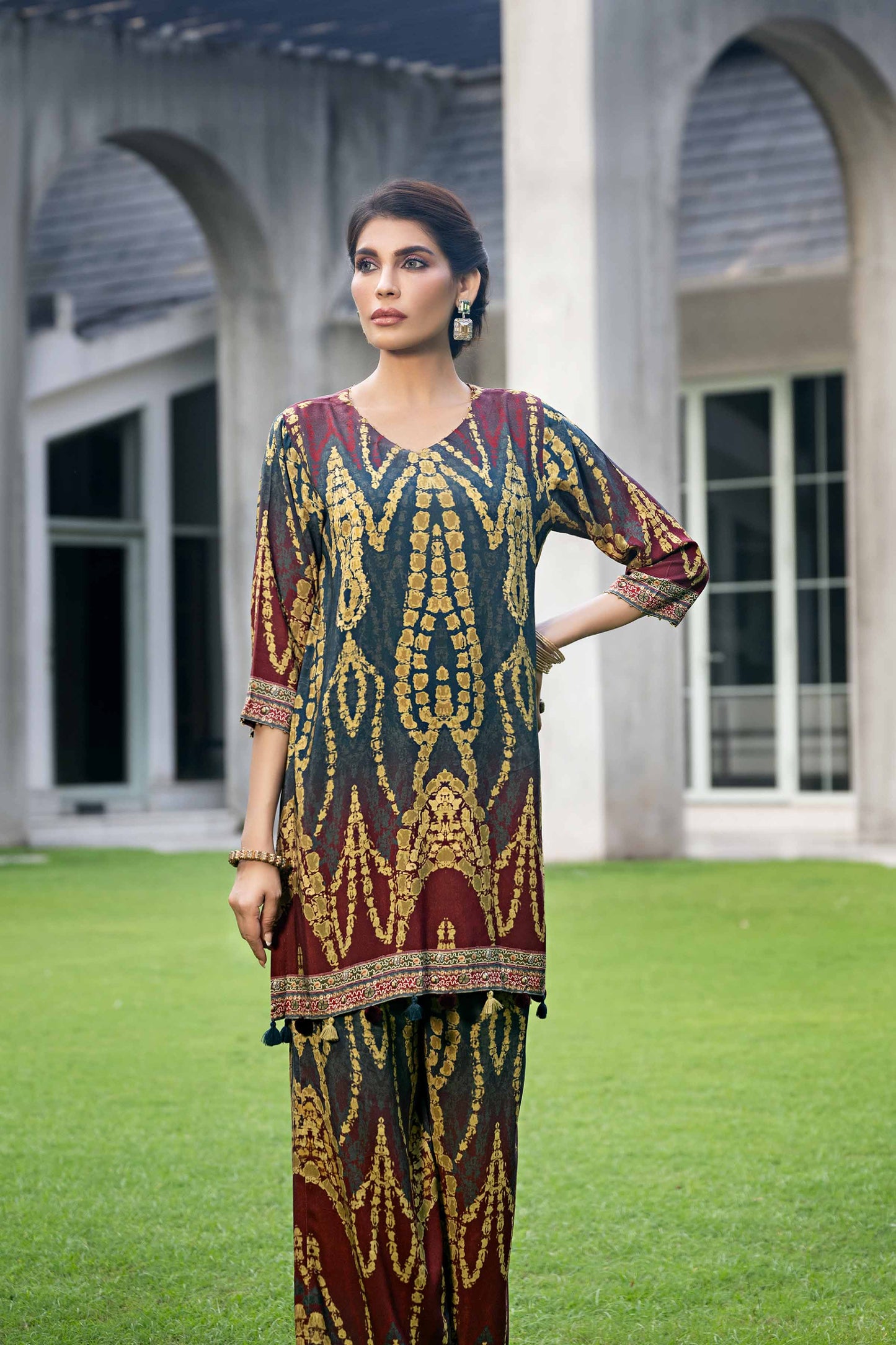 Nishat Linen - 2 Piece - Printed Suit - KFW23-30