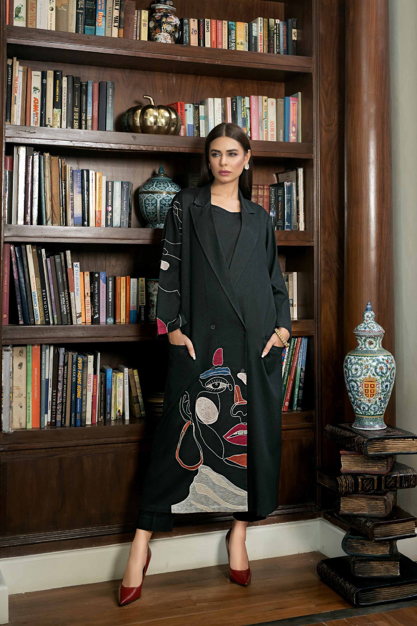Nishat Linen - 3 Piece - Embroidered Suit - KFW23-40
