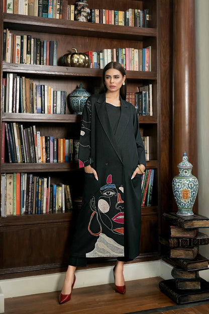 Nishat Linen - 3 Piece - Embroidered Suit - KFW23-40