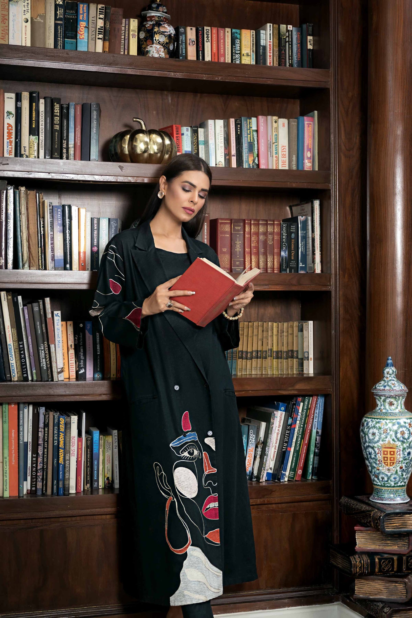 Nishat Linen - 3 Piece - Embroidered Suit - KFW23-40