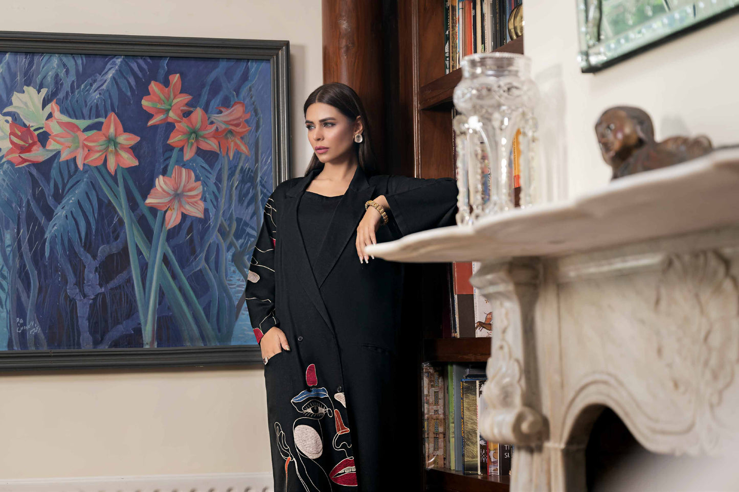 Nishat Linen - 3 Piece - Embroidered Suit - KFW23-40