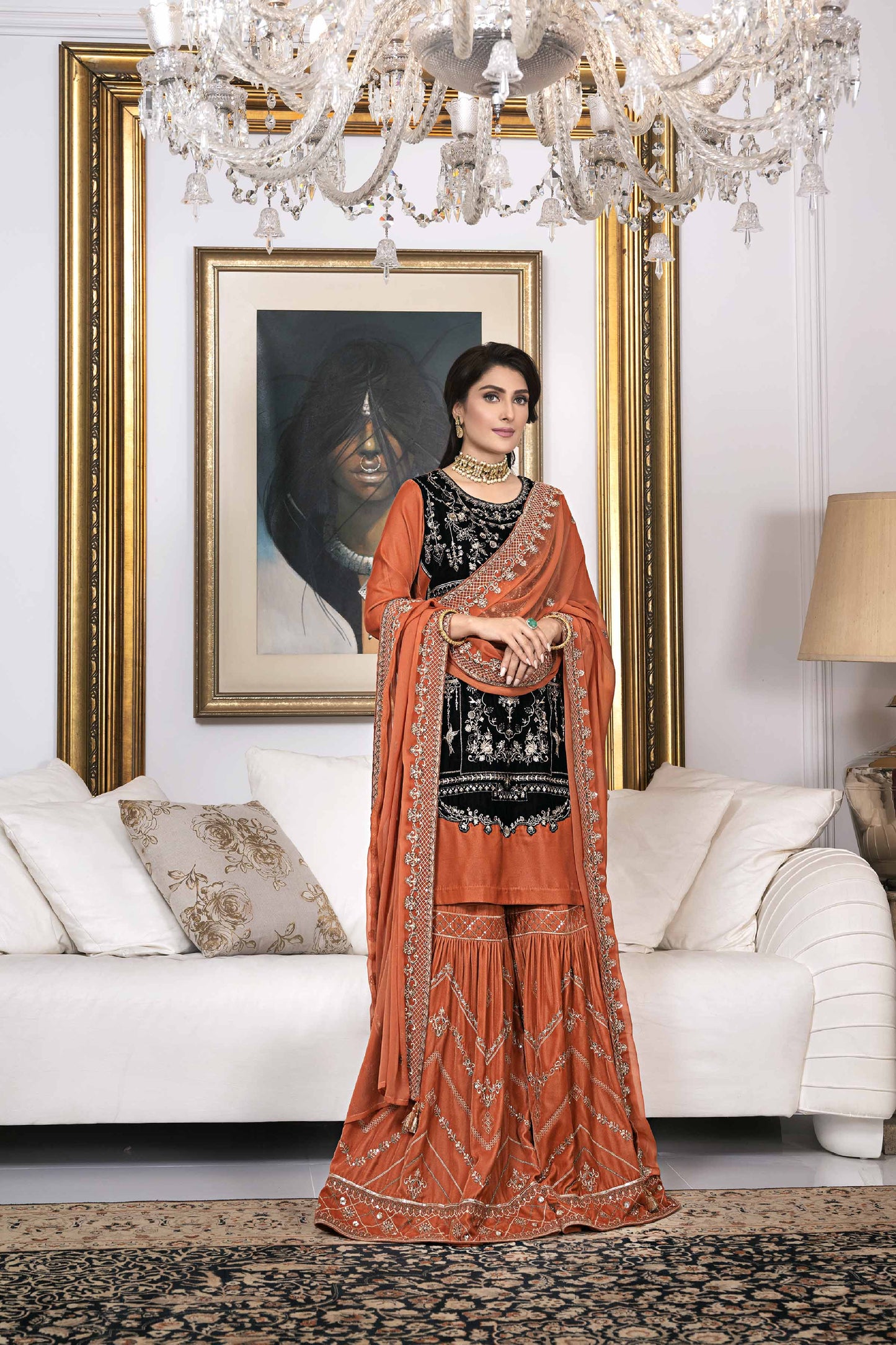 Nishat Linen - 3 piece - Embroidered Suit - KFW23-43