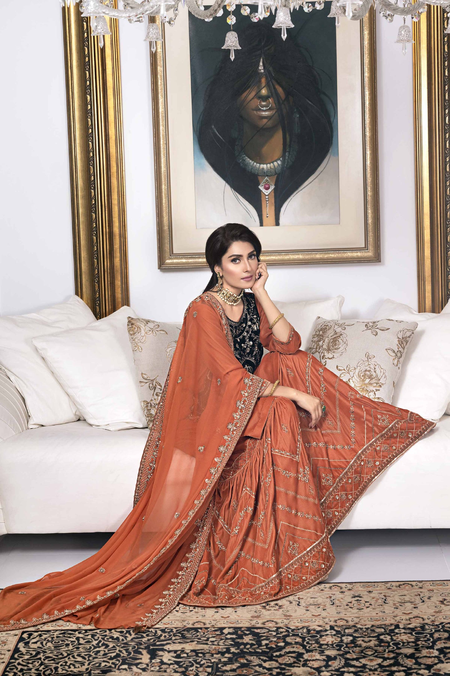 Nishat Linen - 3 piece - Embroidered Suit - KFW23-43