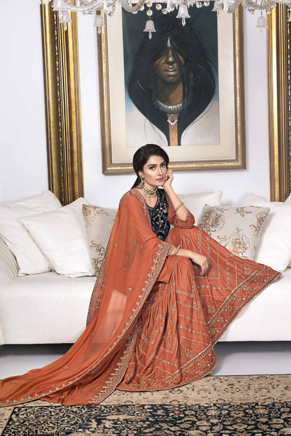 Nishat Linen - 3 piece - Embroidered Suit - KFW23-43