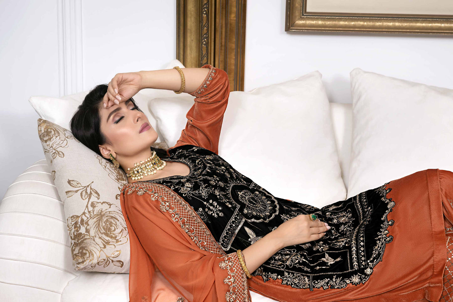 Nishat Linen - 3 piece - Embroidered Suit - KFW23-43