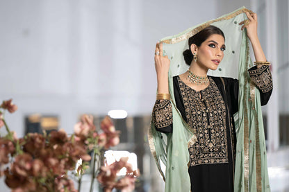 Nishat Linen - 3 Piece - Embroidered Suit - KFW23-44