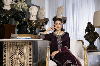 Nishat Linen - 3 Piece - Embroidered Suit - KFW23-46
