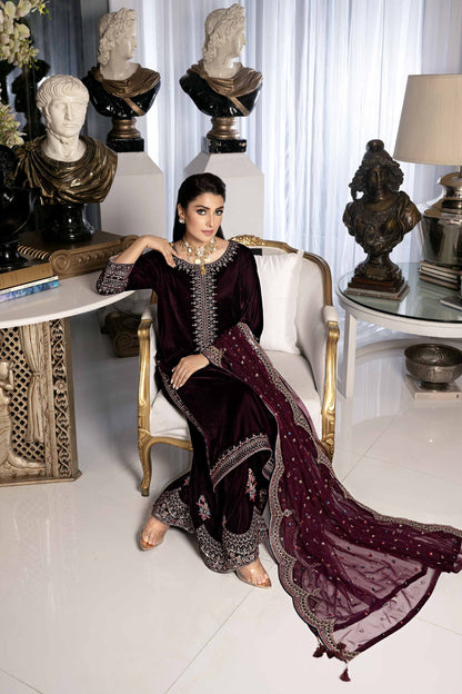 Nishat Linen - 3 Piece - Embroidered Suit - KFW23-46