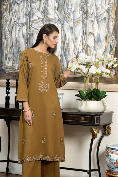Nishat Linen - 2 Piece - Embroidered Suit - KFW23-47