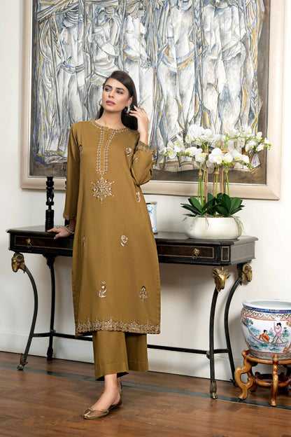 Nishat Linen - 2 Piece - Embroidered Suit - KFW23-47
