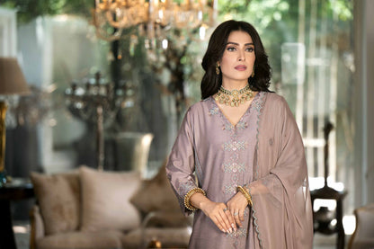 Nishat Linen - 3 piece - Embroidered Suit - KFW23-50