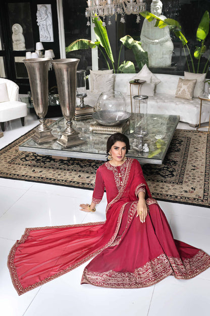 Nishat Linen - 3 Piece - Embroidered Suit - KFW23-52