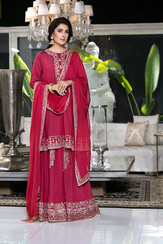 Nishat Linen - 3 Piece - Embroidered Suit - KFW23-52