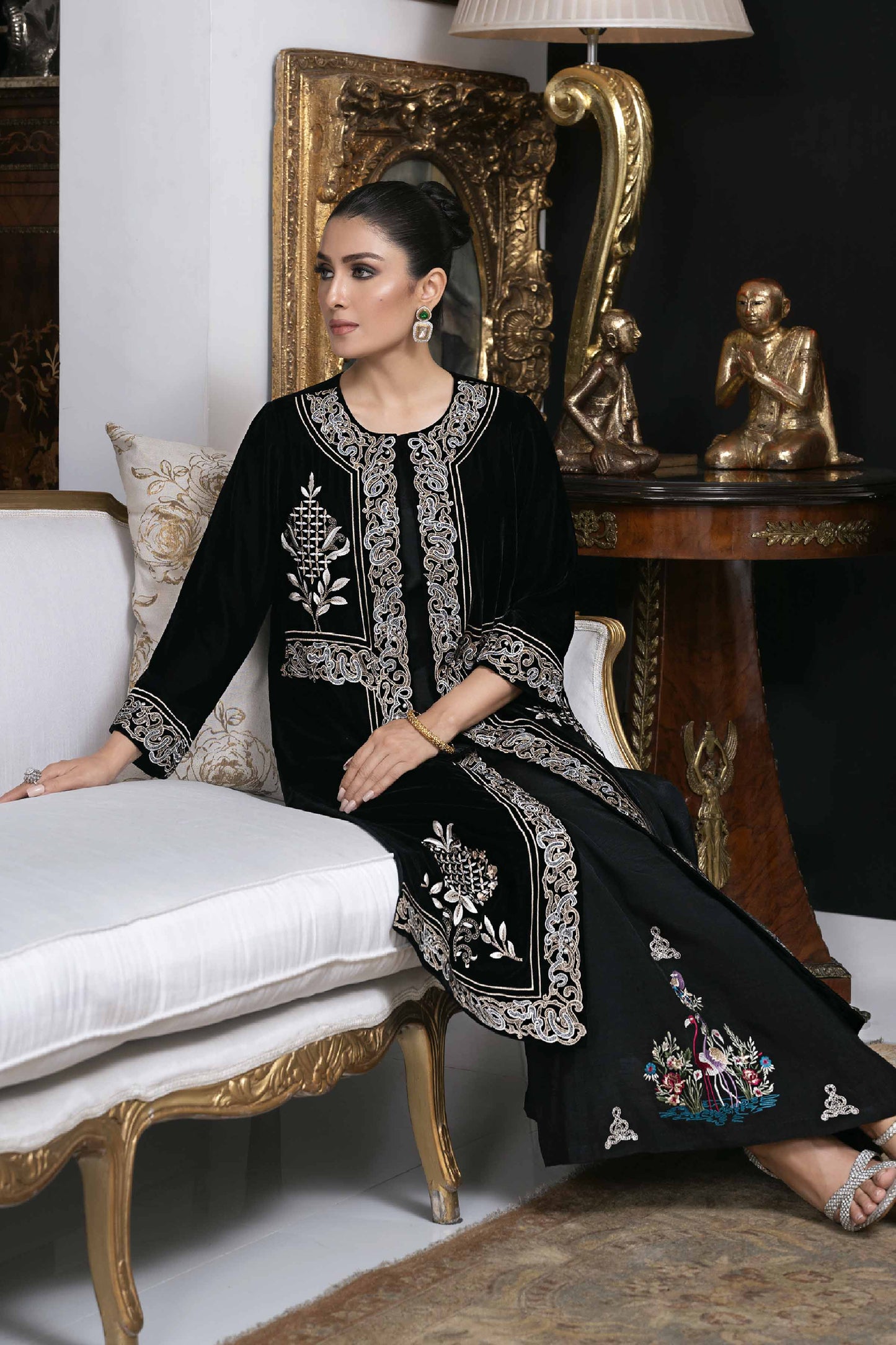 Nishat Linen - 2 Piece - Embroidered Suit - KFW23-54