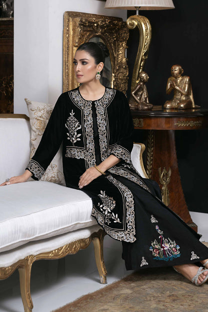 Nishat Linen - 2 Piece - Embroidered Suit - KFW23-54
