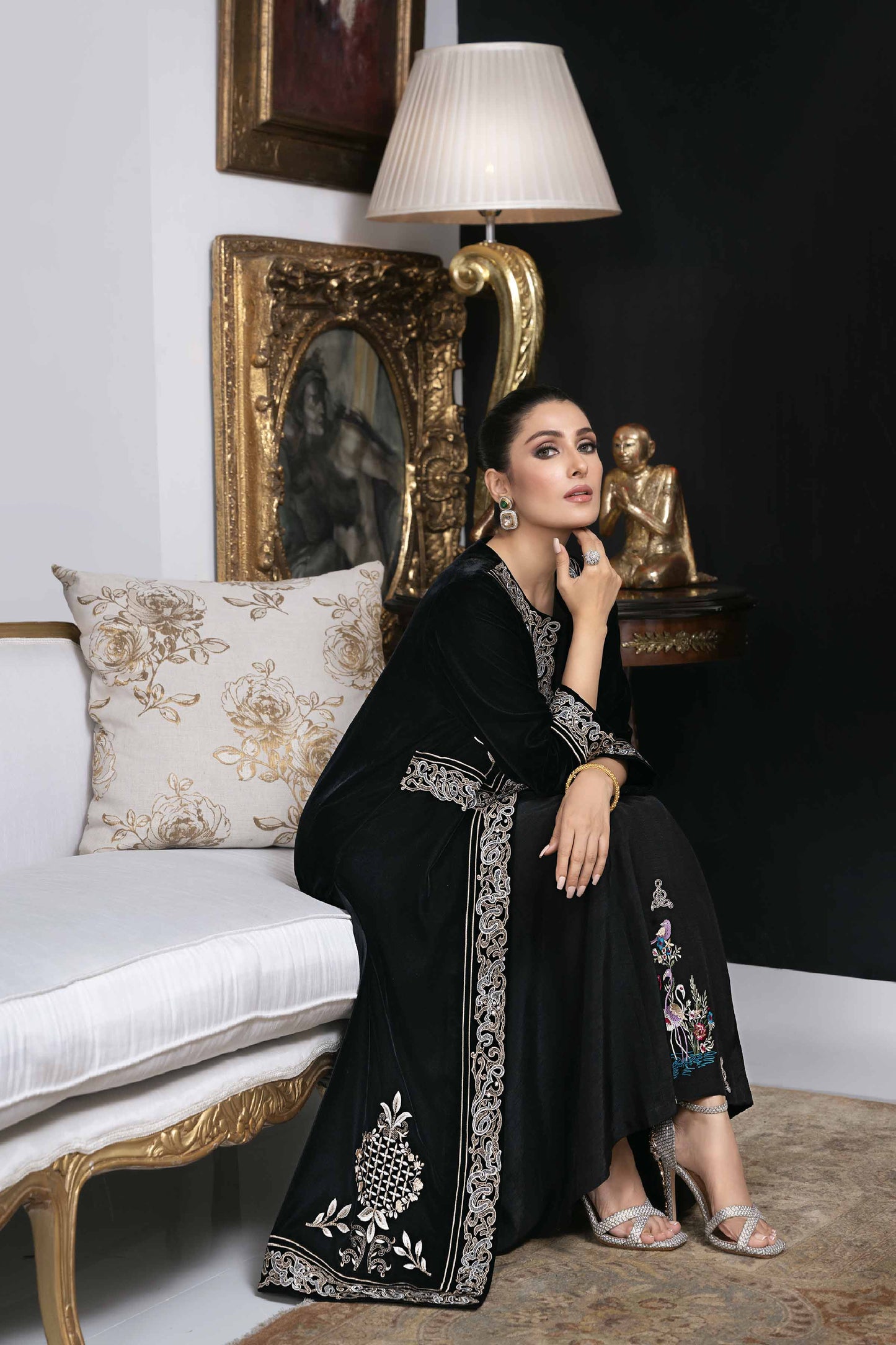 Nishat Linen - 2 Piece - Embroidered Suit - KFW23-54