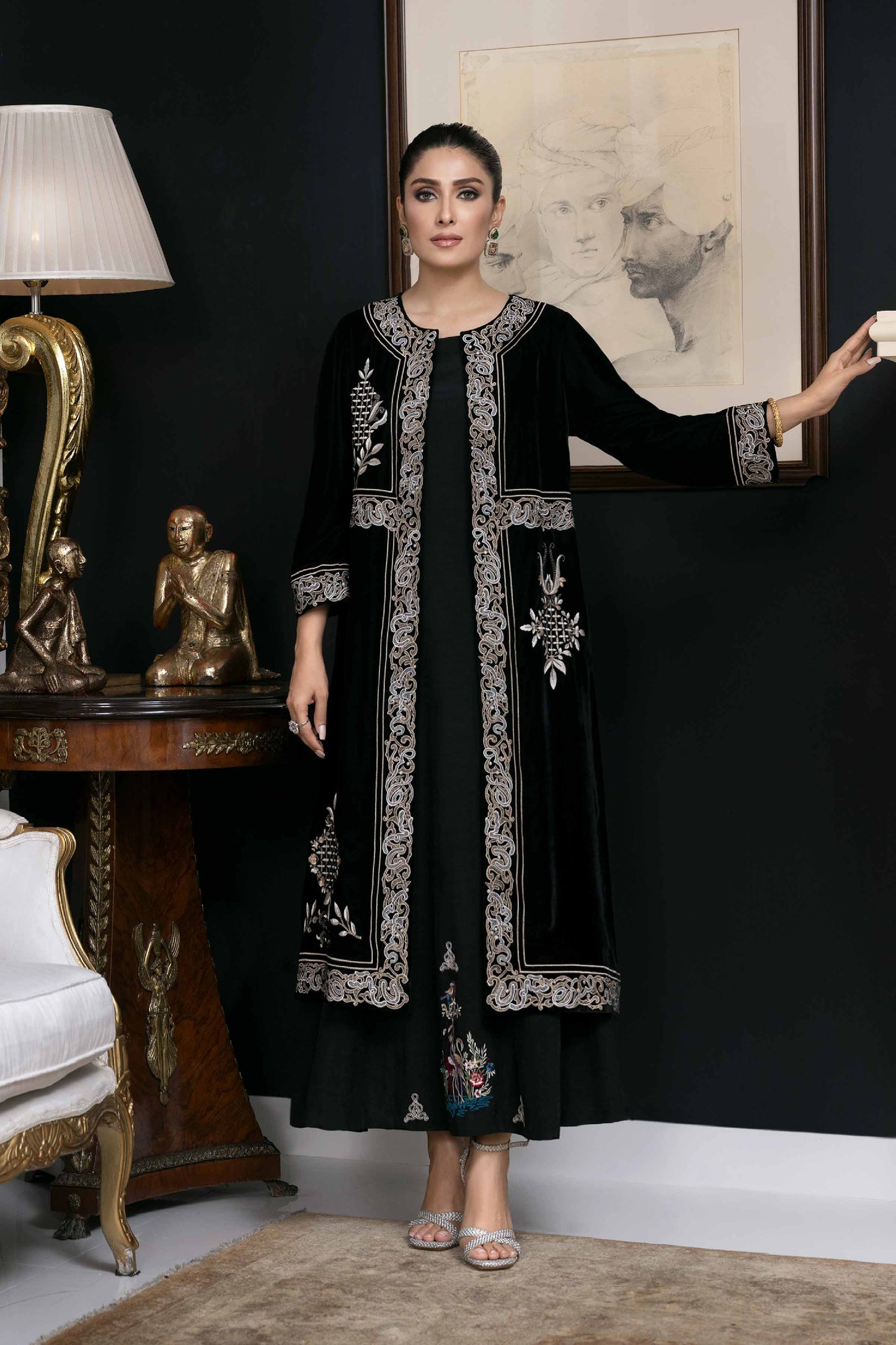 Nishat Linen - 2 Piece - Embroidered Suit - KFW23-54