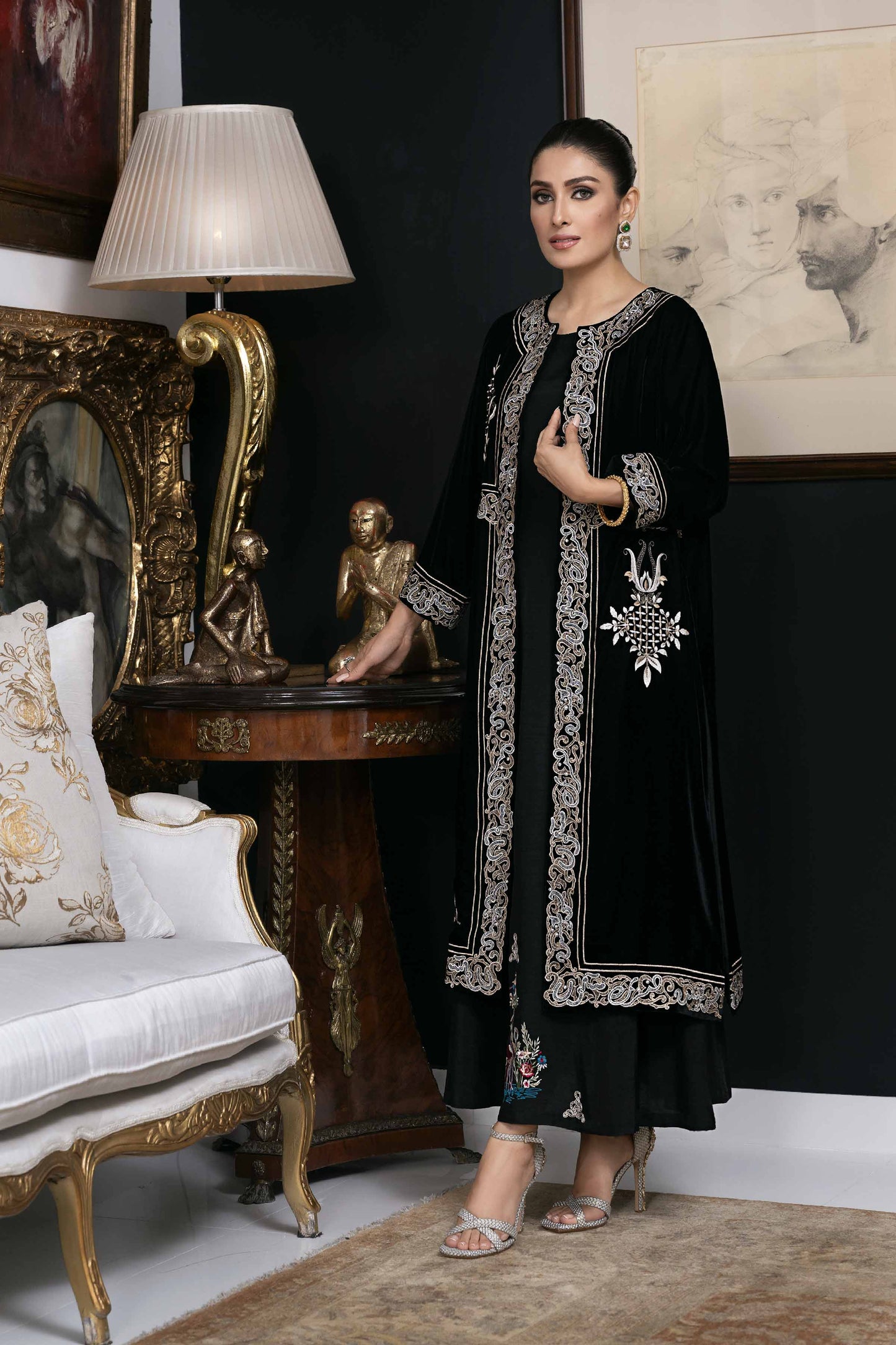 Nishat Linen - 2 Piece - Embroidered Suit - KFW23-54