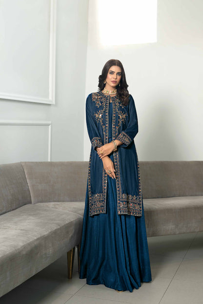 Nishat Linen - 3 Piece - Embroidered Suit - KFW23-55