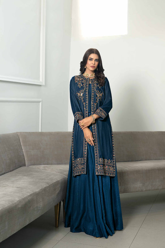 Nishat Linen - 3 Piece - Embroidered Suit - KFW23-55