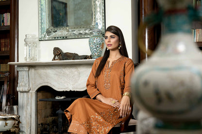 Nishat Linen - 2 Piece - Embroidered Suit - KFW23-56