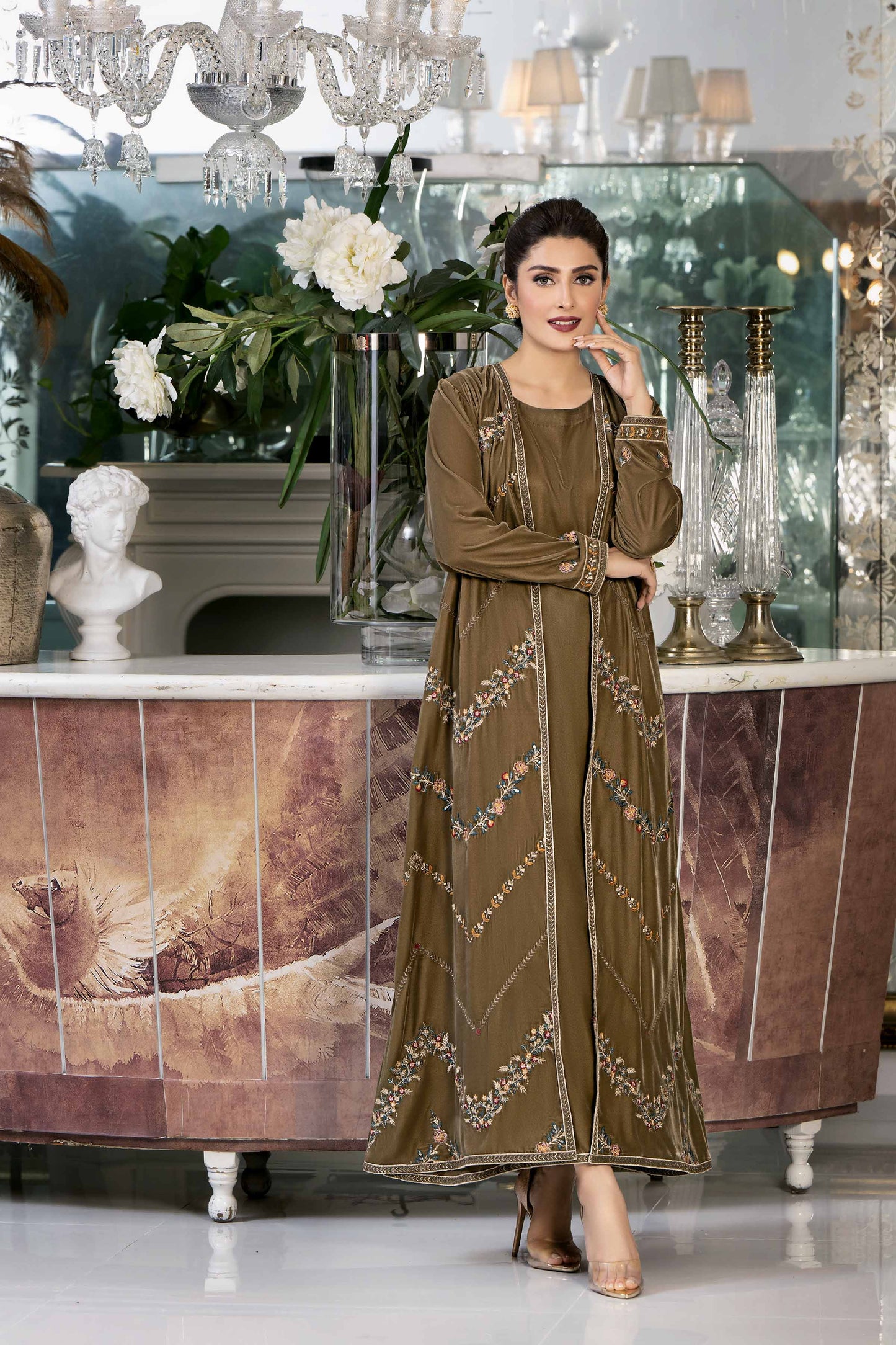 Nishat Linen - 2 Piece - Embroidered Suit - KFW23-59