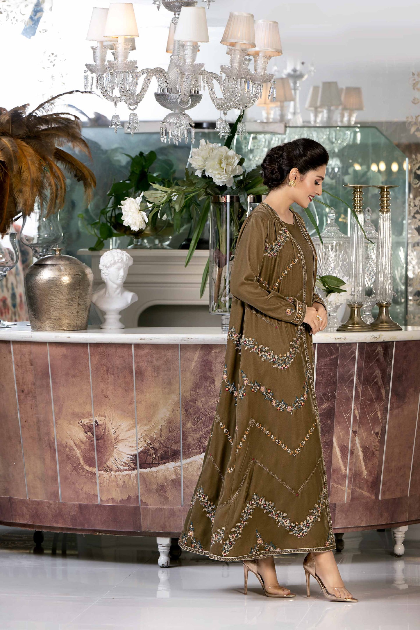Nishat Linen - 2 Piece - Embroidered Suit - KFW23-59