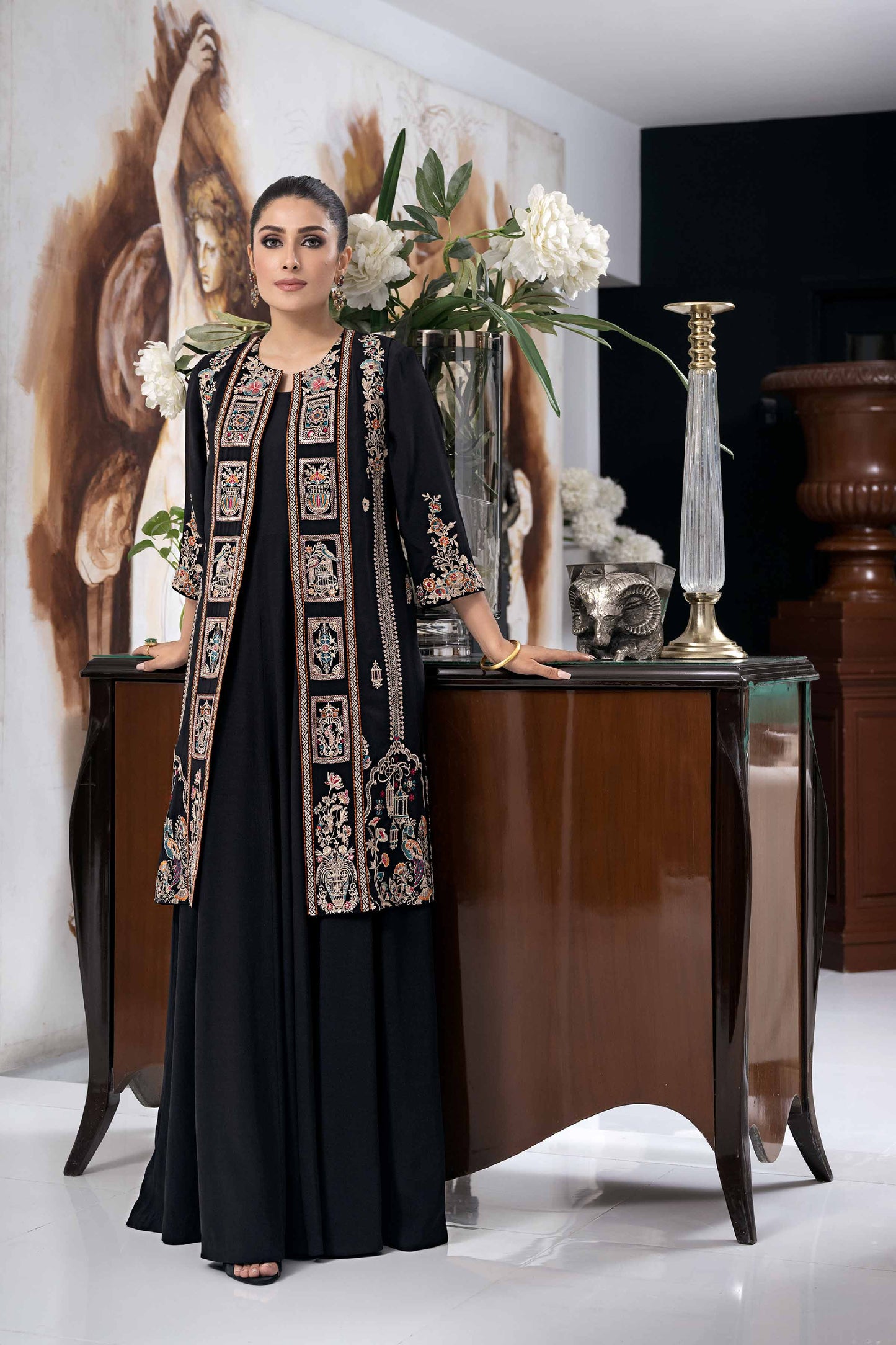 Nishat Linen - 2 Piece - Embroidered Suit - KFW23-60