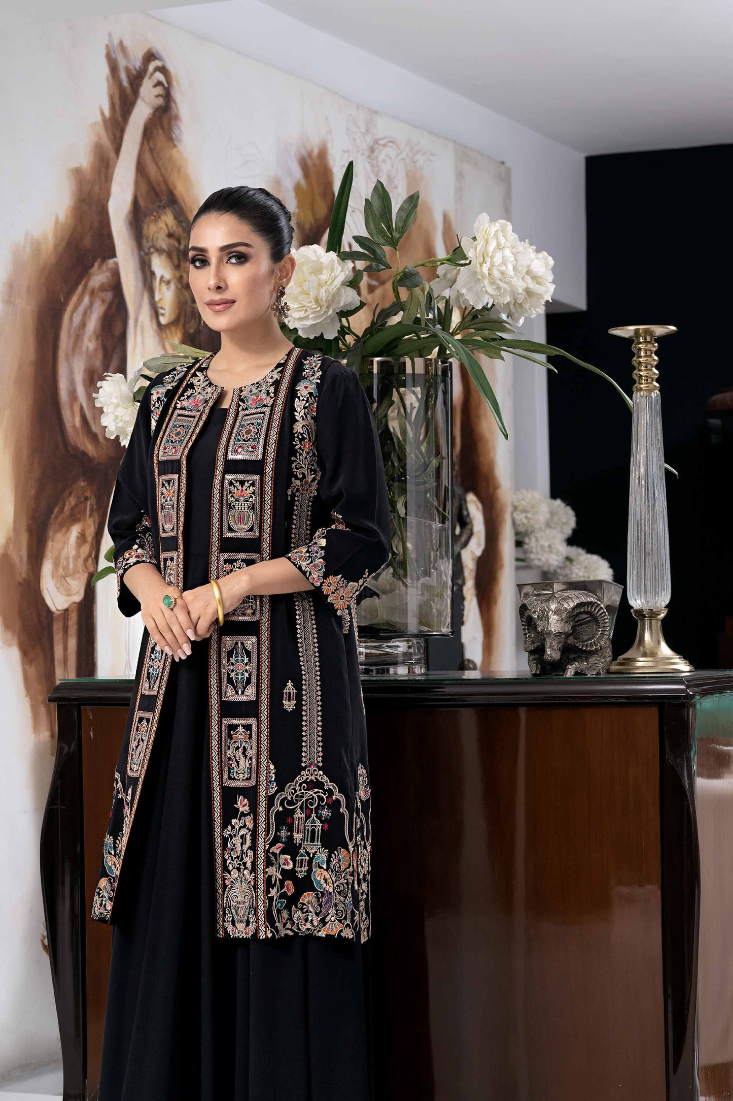 Nishat Linen - 2 Piece - Embroidered Suit - KFW23-60