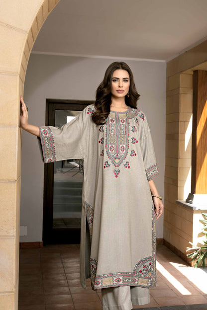 Nishat Linen - 2 Piece - Embroidered Suit - KFW23-62