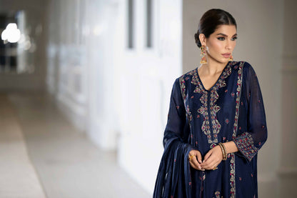 Nishat Linen - 3 piece - Embroidered Suit - KFW23-63