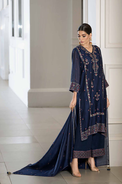 Nishat Linen - 3 piece - Embroidered Suit - KFW23-63