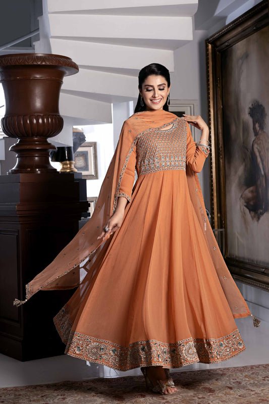 Nishat Linen - 2 Piece - Embroidered Suit - KFW23-64