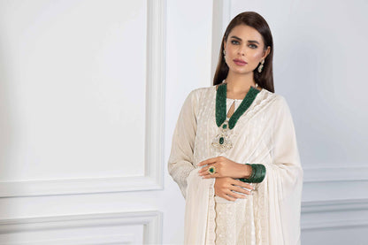 Nishat Linen - 3 Piece - Embroidered Suit - KFW23-67