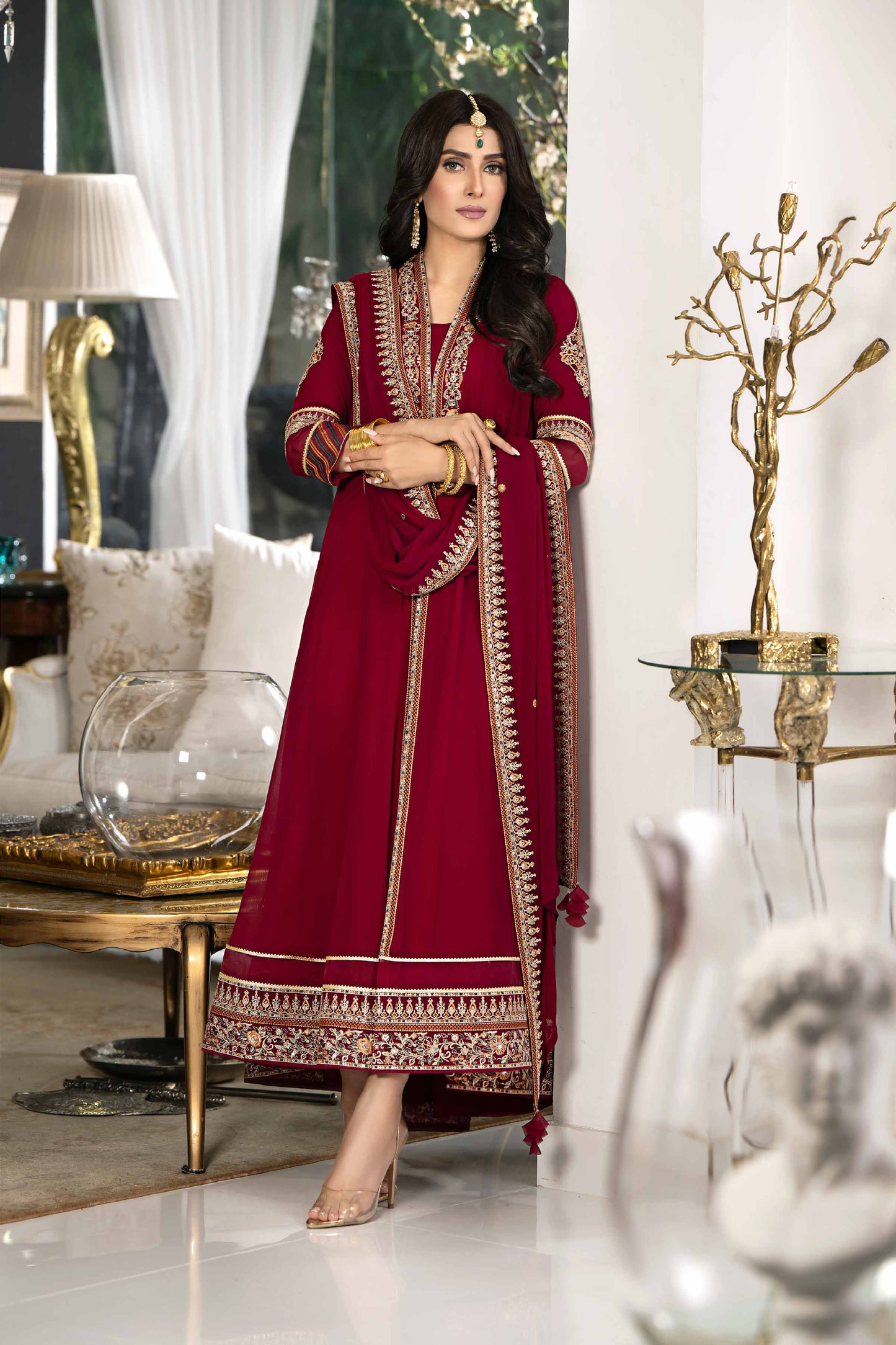 Nishat Linen - 2 Piece - Embroidered Suit - KFW23-68