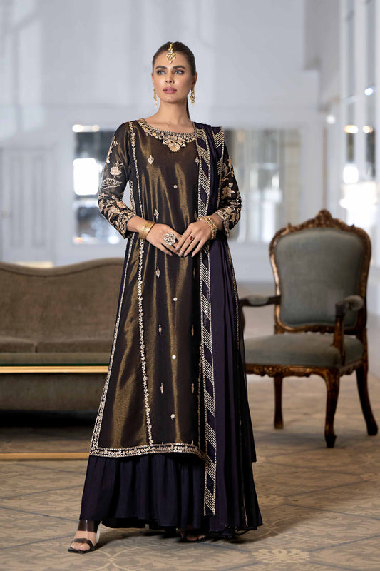 Nishat Linen - 3 Piece - Embroidered Suit - KFW23-70