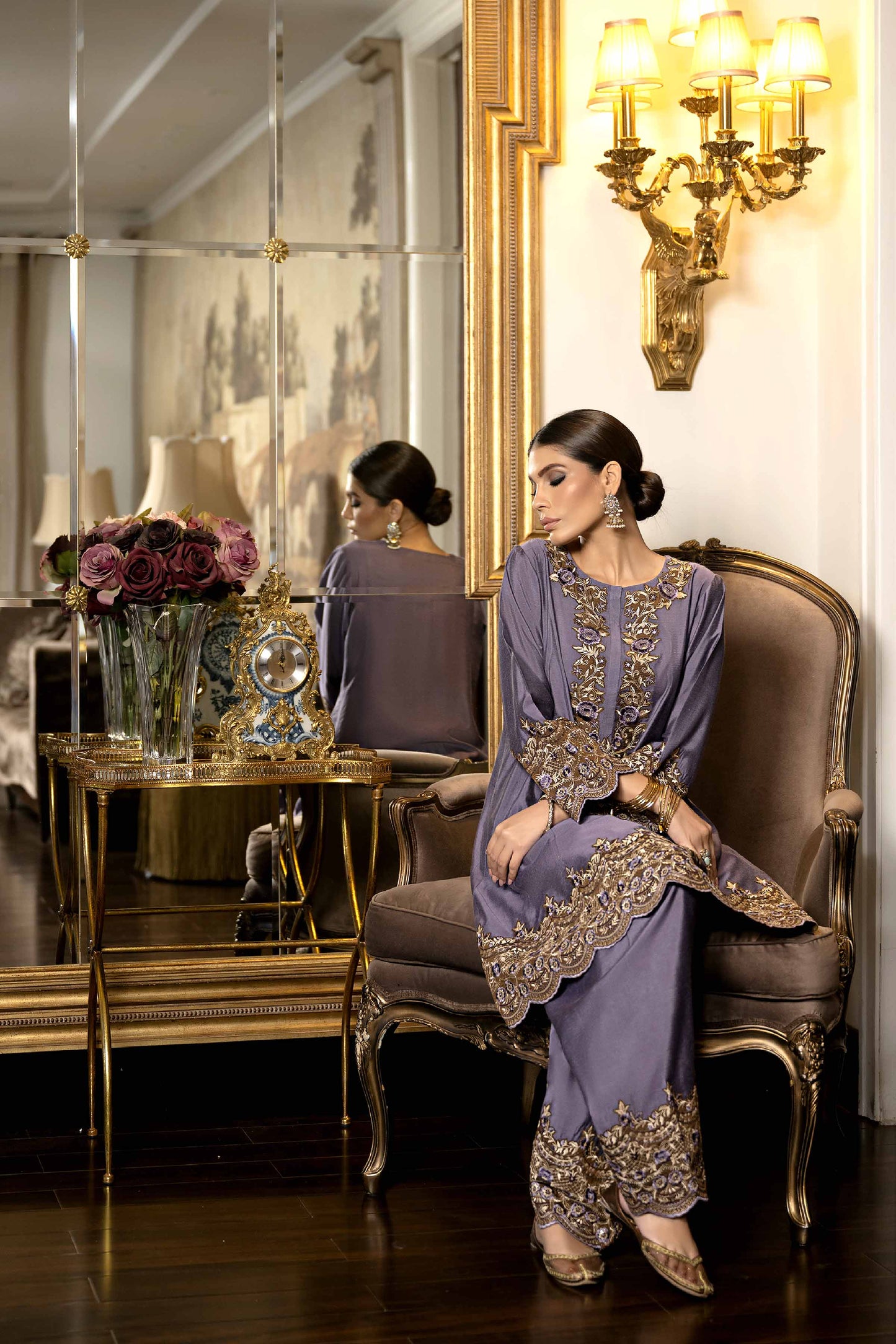 Nishat Linen - 2 Piece - Embroidered Suit - KFW23-73