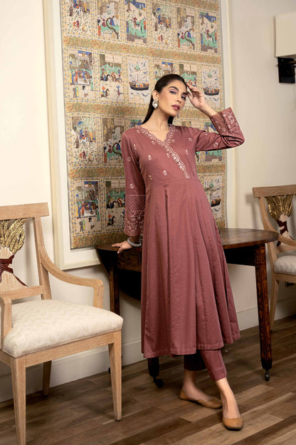 Nishat Linen - 2 Piece - Embroidered Suit - KFW23-74