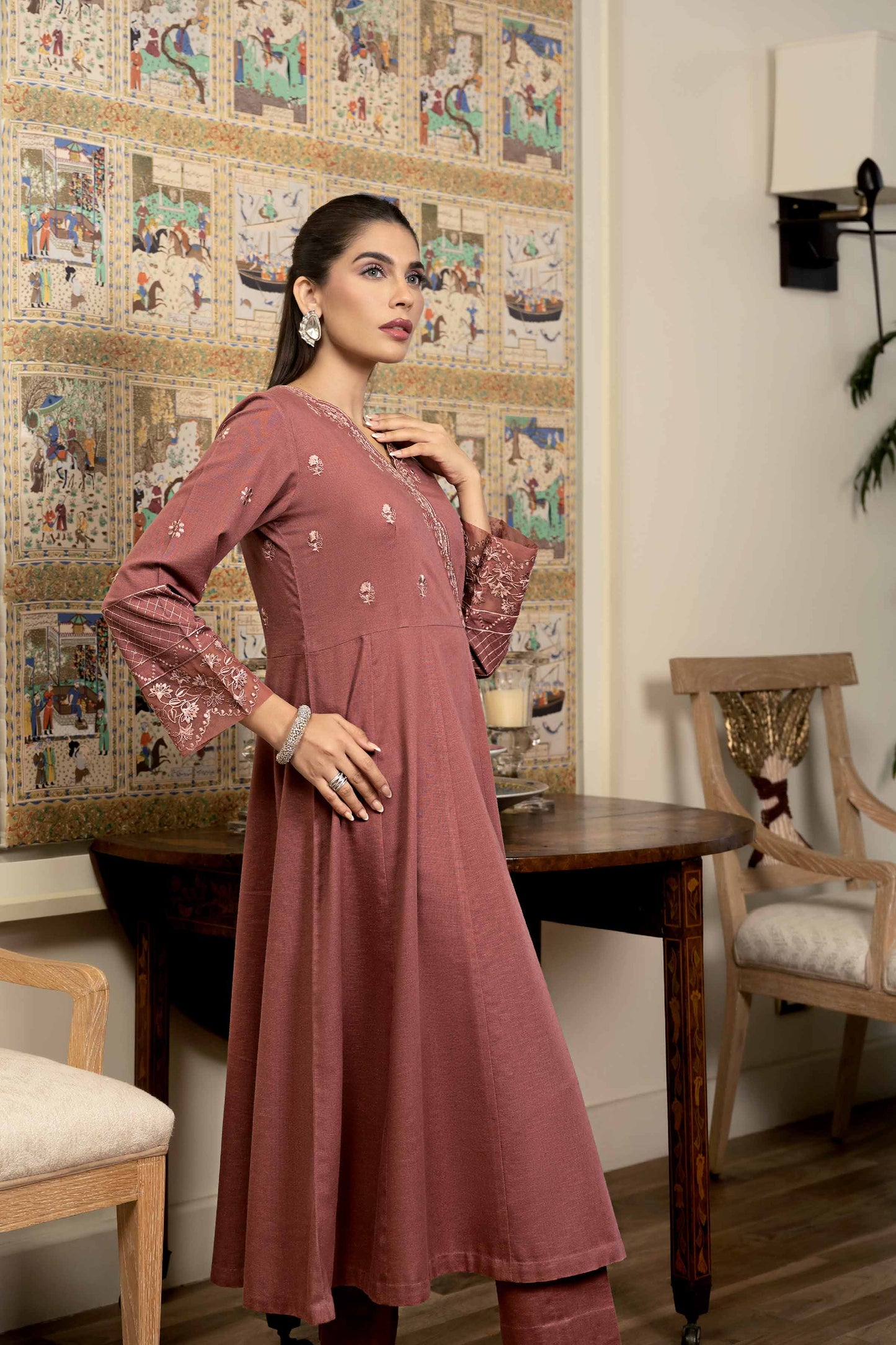 Nishat Linen - 2 Piece - Embroidered Suit - KFW23-74