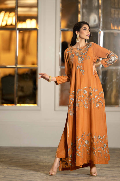 Nishat Linen - 2 Piece - Embroidered Suit - KFW23-76