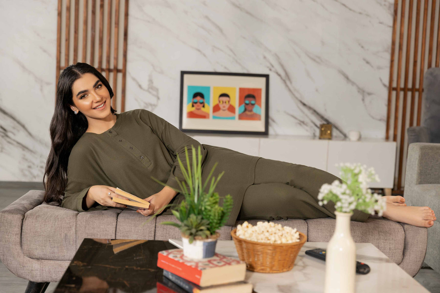 Nishat Linen - 2 Piece - Basic Loungewear - KLW23-01