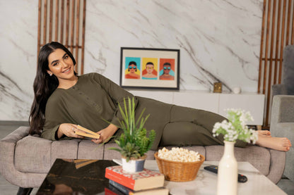 Nishat Linen - 2 Piece - Basic Loungewear - KLW23-01