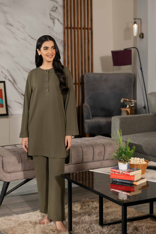 Nishat Linen - 2 Piece - Basic Loungewear - KLW23-01