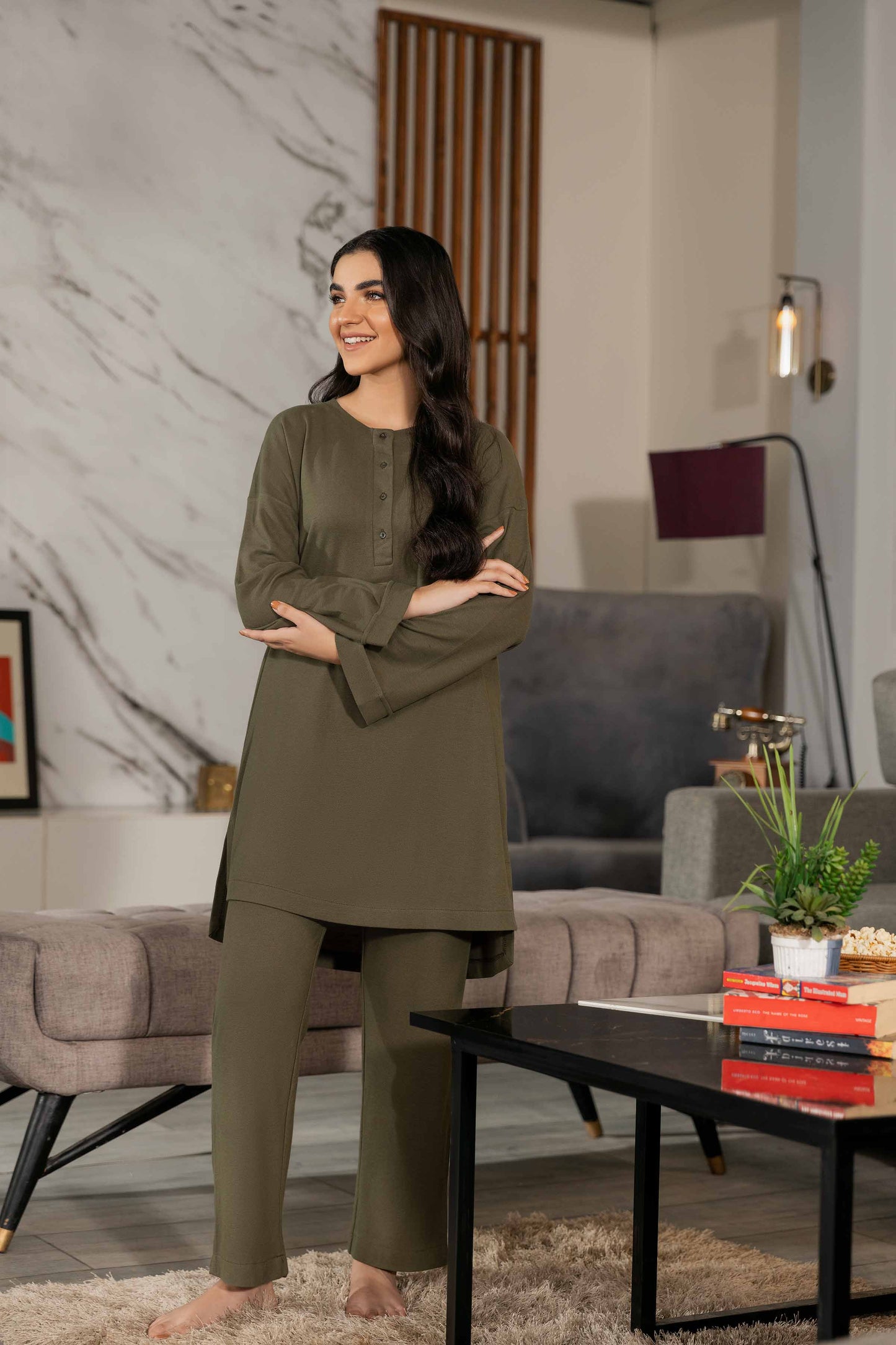 Nishat Linen - 2 Piece - Basic Loungewear - KLW23-01